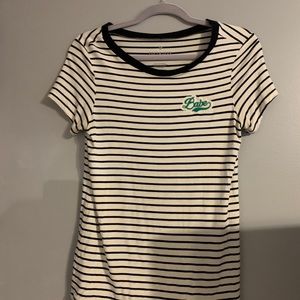 Soft and sexy striped shirt